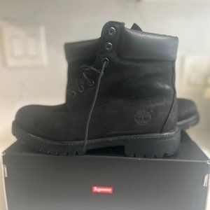 Black Timberland Boots Size 9 M